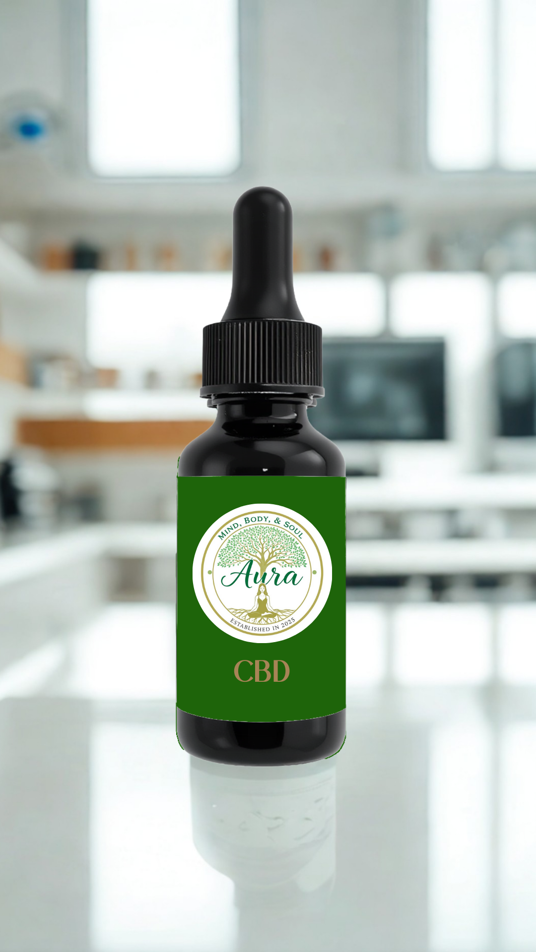 Premium THC-Free CBD Drops with Magnesium – USA-Made Wellness Formula